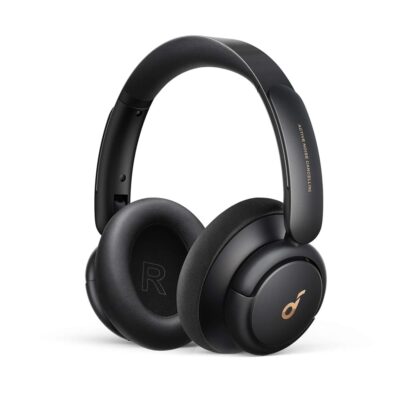 Soundcore Life Q30 by Anker, Hybrid Active Noise Cancelling Headphones with Multiple Modes, Hi-Res Sound, Custom EQ via App, 50H Playtime, Comfortable Fit, Bluetooth, Multipoint…