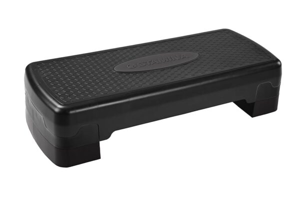 Stamina Aerobic Step with Portable and Lightweight Construction for Fitness, Sports, and Outdoor and Indoor Recreation