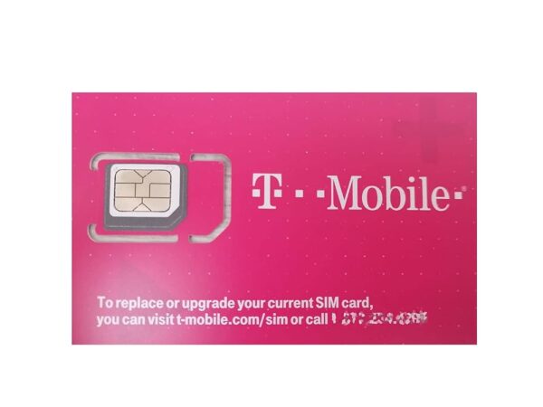 T-Mobile Prepaid SIM Card Unlimited Talk, Text, and Data in USA with 5GB Data in Canada and Mexico for 30 days