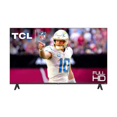 TCL 40-Inch Class S3 1080p LED Smart TV with Roku TV (40S350R, 2023 Model), Compatible with Alexa, Google Assistant, and Apple HomeKit Compatibility, Streaming FHD Television,Black