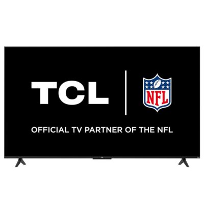 TCL 55″ Class 4-Series 4K UHD HDR Smart Roku TV(Wi-Fi, RF, USB, Ethernet, HDMI) – 55S455