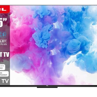 TCL 55-Inch Series 4 Class 4K 2160p Smart Roku TV HDR 60Hz Refresh Rate Compatible with Alexa & Google Assistant (Renewed)