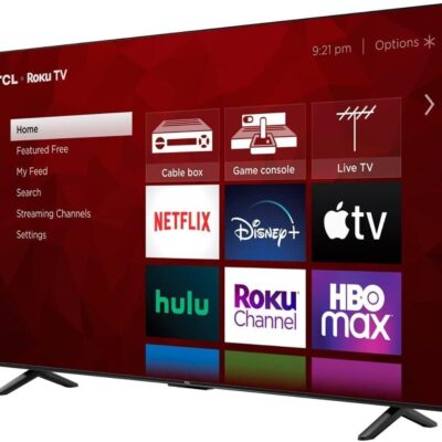 TCL 75″ Class 4-Series 4K UHD HDR LED Smart Roku TV – 75S451