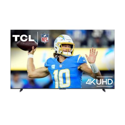 TCL 98-Inch Class S5 4K LED Smart TV with Google TV (98S550G, 2023-Model), Dolby Vision, HDR Ultra, Dolby Atmos, Google Assistant Built-In with Voice Remote, Works with Alexa,…