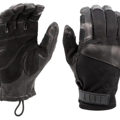 TFR100 Tactical Fast Rope Glove, Thick Goatskin Leather, Dexterity, Adventure, Outdoor Sport, Climbing, Rappelling