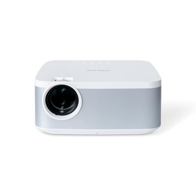 The Miroir L500S Wireless 1080p Projector, SYNQ TV, 90-Inch Screen, Movie Projector, Built-in Streaming with Netflix, and more (Renewed).