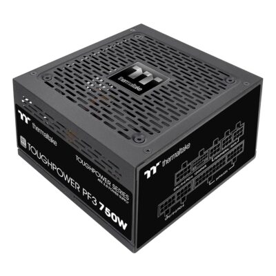 Thermaltake Toughpower PF3 ATX 3.0 750W 80+ Platinum Full Modular SLI/Crossfire Ready Power Supply; PCIe 5.0 12VHPWR Connector Included; 10 Year Warranty; PS-TPD-0750FNFAPU-3