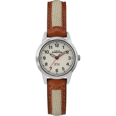 Timex Expedition Field Mini 26mm Leather Strap |Tan| Sport Watch TW4B11900