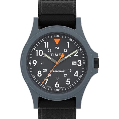 Timex Men’s Expedition Acadia 40mm Watch – Black Fastwrap Black Dial Black Case