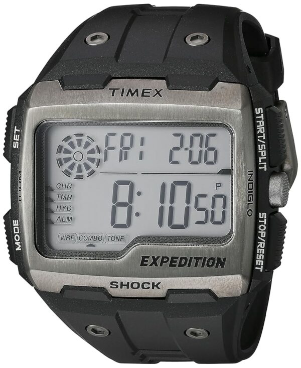 Timex Men's Expedition Grid Shock Quartz Resin Strap