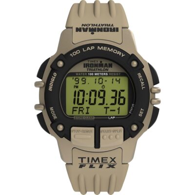 Timex Men’s Ironman Flix 100 Lap 42mm Watch