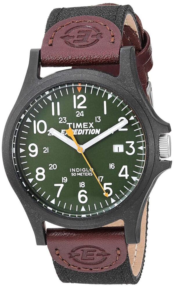 Timex Men's TWF3C8430 Expedition Analog Display Analog Quartz Black Watch