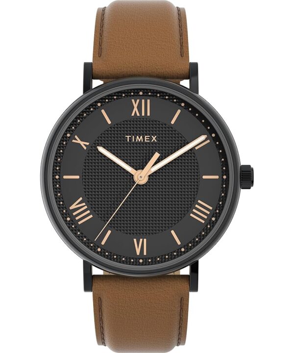 Timex Southview Men's Analogue Watch with Leather Strap