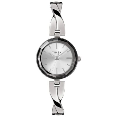 Timex Women’s Dress Faceted Crystal 26mm Watch