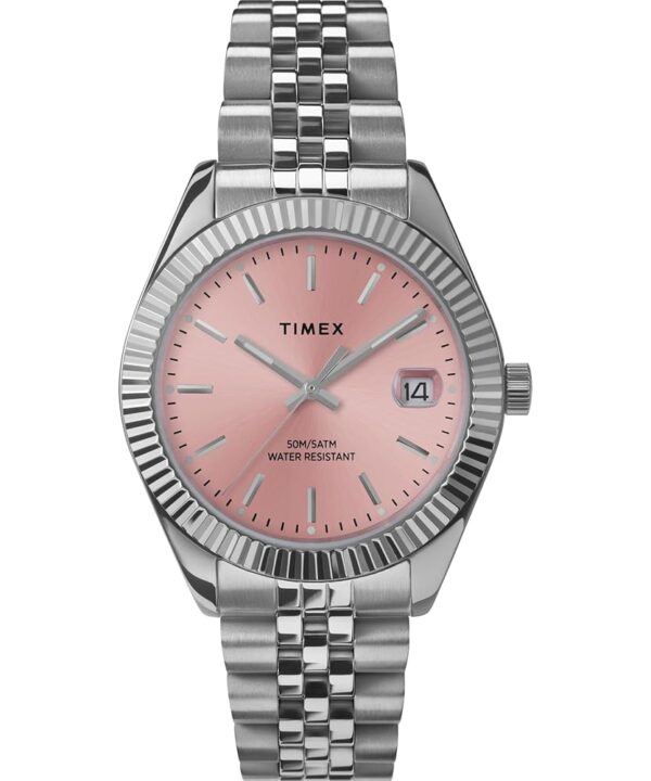 Timex Women's Legacy 34mm Watch - Two-Tone Bracelet Silver-Tone Dial Two-Tone Case