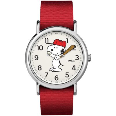 Timex x Peanuts Unisex Weekender 38mm Watch