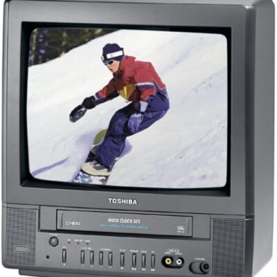 Toshiba MV13M2 13-Inch TV/VCR Combo , Black