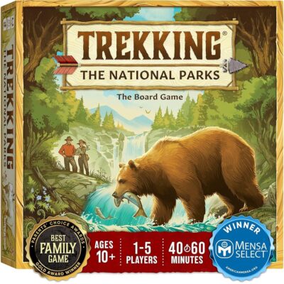 Trekking The National Parks (3rd Edition) – The Award-Winning Family Board Game | Great for Kids Ages 10 and Up | Easy to Learn | Designed for National Park Lovers by Underdog…