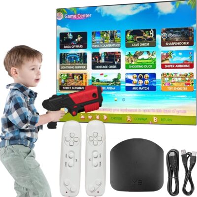 TV Game Console,Retro Video Games Console for Kids Adults Built-in 200 Classic TV Games Console Support TV Output ,Birthday Xmas Gift for Boys Girl 4-12 (983IN1 Game) (1000IN1…