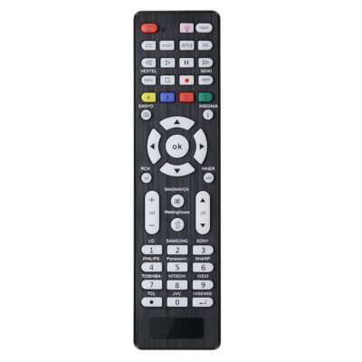 Universal TV Remote for Samsung,LG, Sony, Sharp, Vizio, Philips, Toshiba, Hitachi, Sanyo, JVC, TCL, Hisense, Vestel, Seiki, Insignia, Magnavox, haier, Panasonic All Series TV