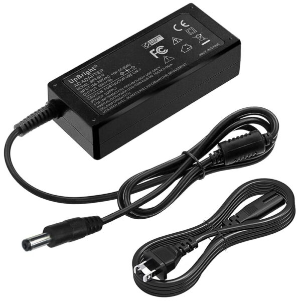 UpBright 12V AC/DC Adapter Compatible with Jensen JE1911 JE1911DVDC JE1911RTL JE1909 JE1909RTL JE 1911 JE 1909 19" LCD HD TV DVD Combo Television 12VDC 4A 48W DC12V 12 V 4 A...