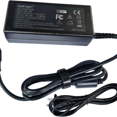 UpBright 12V AC/DC Adapter Compatible with Proscan PLEDV2488 PLEDV2488A-B PLEDV2488A-E PLEDV2488AB PLEDV2488AE PLEDV 2488 A 24″ LCD LED HDTV HD TV DVD Combo 12VDC 5A 60W Power…