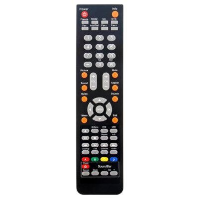 V2-GR Replace TV DVD Combo Remote Conytol Compatible with oCosmo TV E32 CE3200V-WX2201P71 E32 CE3200V-XVN020