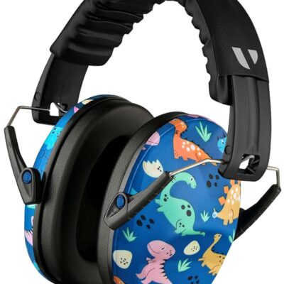 Vanderfields Kids Ear Protection, Noise Canceling Headphones Kids, Age 3-16, 26dB/27dB Noise Reduction, Ear Muffs for Kids