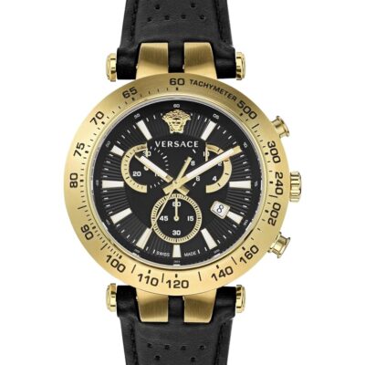 Versace Bold Chrono Collection Luxury Mens Watch Timepiece