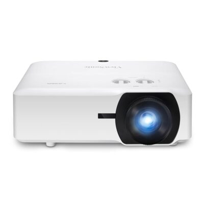 ViewSonic LS740HD 5000 Lumens 1080p Laser Projector with 1.3x Optical Zoom, H/V Keystone, 4 Corner Adjustment, and 360 Degrees Projection for Auditorium, Conference Room and…