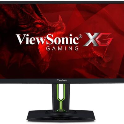 ViewSonic XG2560 25 Inch 1080p 240Hz 1ms Gsync Gaming Monitor with Eye Care Advanced Ergonomics HDMI and DP for Esports , Black