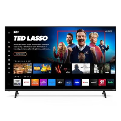 VIZIO 55-inch V-Series 4K LED HDR Smart TV w/Dolby Vision, WiFi 6E, Bluetooth Headphone Capable, Gaming Engine & Alexa Compatibility, V555M-K01, 2023 Model