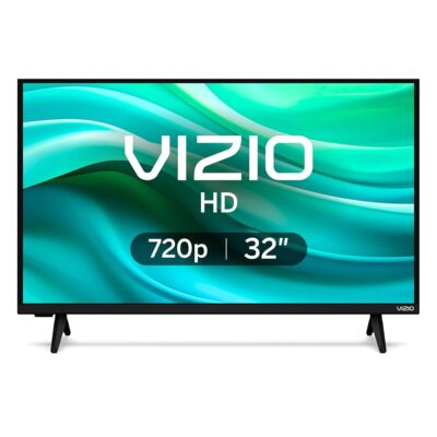 VIZIO HD 32″ 720P LED Smart TV with Dual-Band WiFi 5, TV Apps – VHD32M-0807 (Renewed)