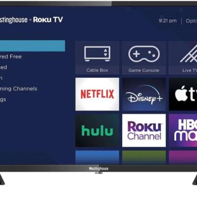 Westinghouse 24″ 720p LED Roku Smart TV WR24HT2212 (Renewed)