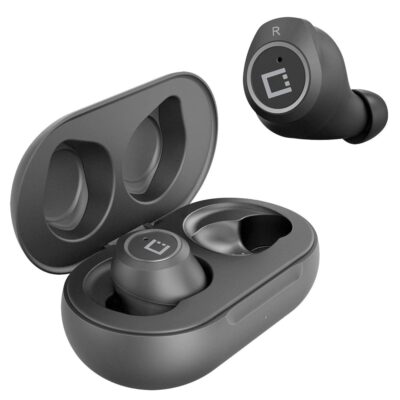 Wireless V5 Bluetooth Earbuds Compatible with Sony Xperia XZ Premium with Charging case for in Ear Headphones. (V5.0 Black)