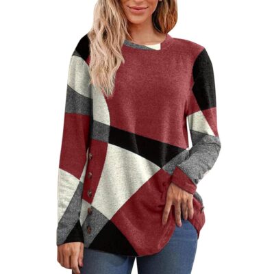 Womens’ Work Tops Sweaters,Womens Fall Fashion Tunic Sweaters 2024,Long Sleeve Dressy Trendy Casual Overall for Women