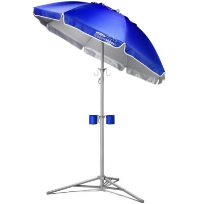 Wondershade Ultimate Portable Sun Shade Umbrella for Instant Lightweight and Adjustable Sun Protection – Blue