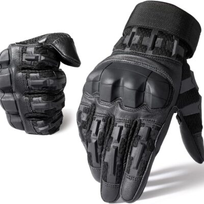 WTACTFUL Rubber Guard Tactical Gloves for Men Touchscreen Airsoft Motorcycle Hunting Outdoor